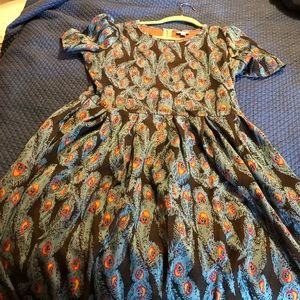 Unicorn LuLaRoe Amelia dress
